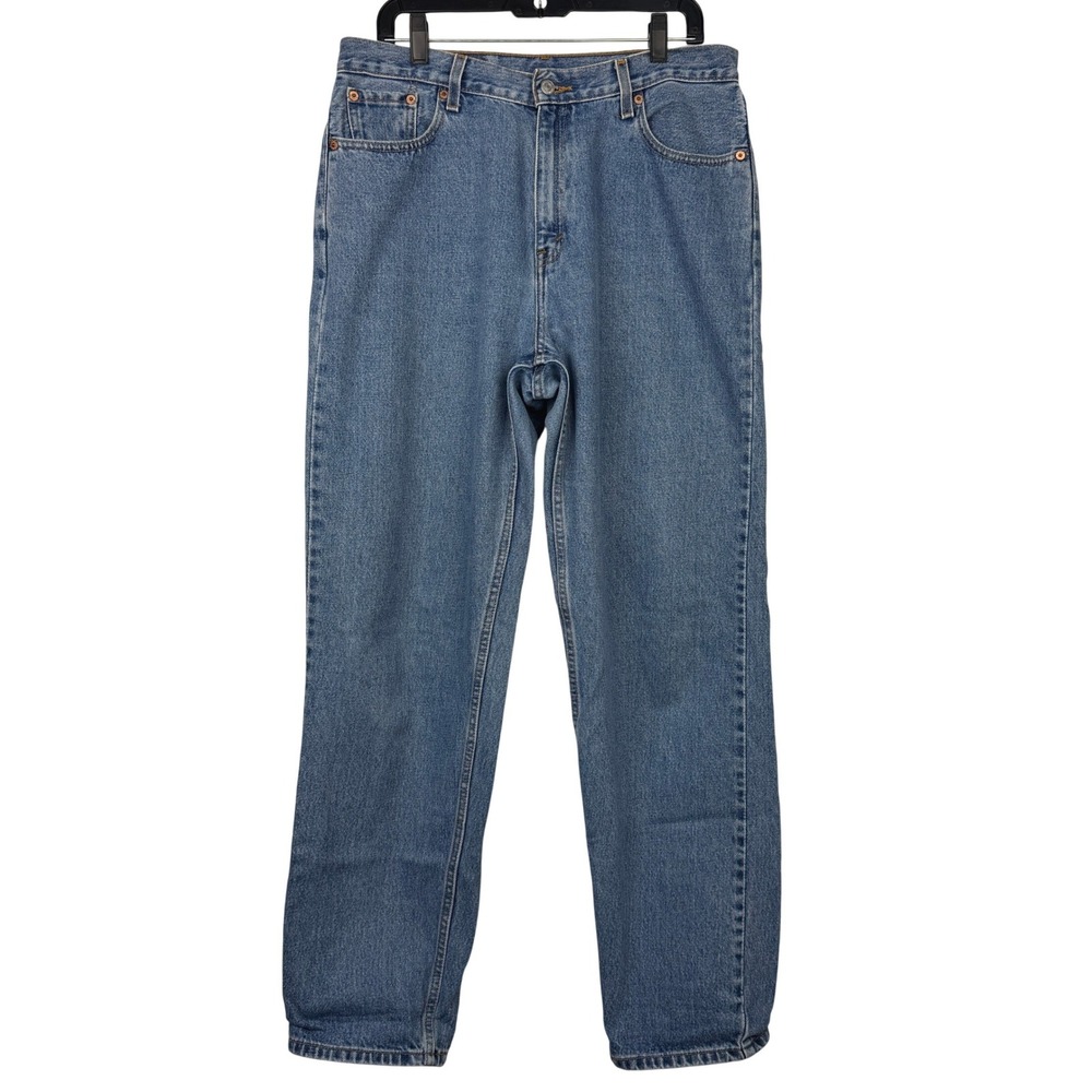 VINTAGE 90s 1993 Levi's 560 Loose Fit Straight Blue Jeans Womens 14 Medium Wash